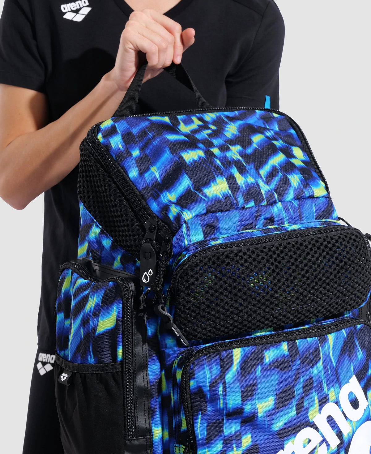 Arena One Go 45L Swim Backpack – Aqua Gleam Limited Edition