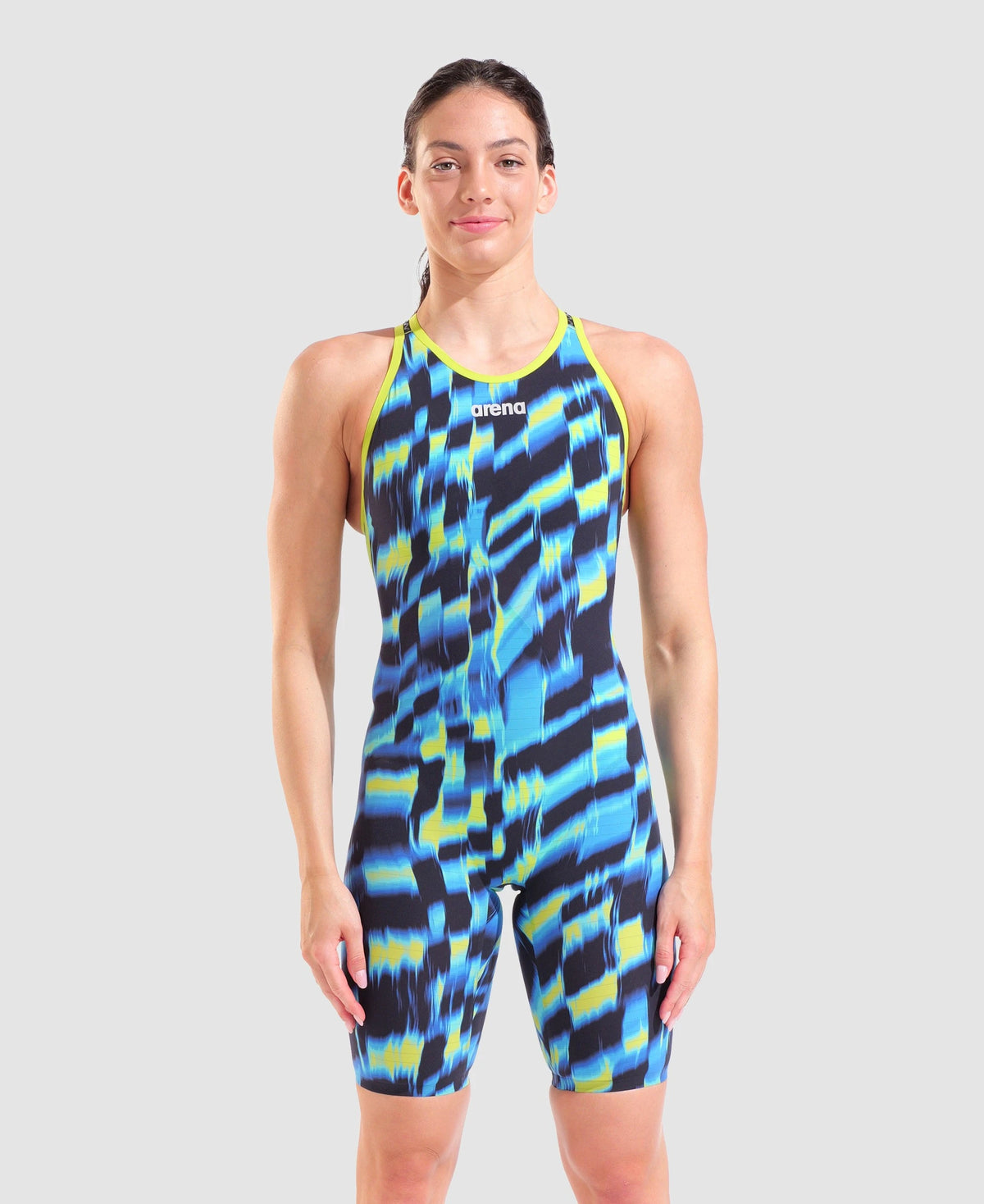 Women's Powerskin Air 3 Aqua Gleam Open Back LE aqua-gleam