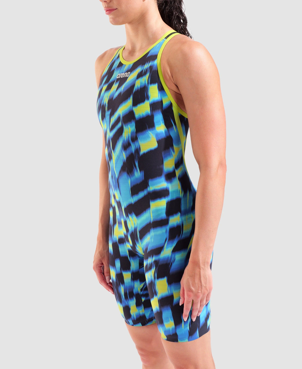 Women's Powerskin Air 3 Aqua Gleam Open Back LE aqua-gleam