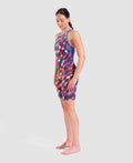 Women's Powerskin Air 3 Aqua Gleam Open Back LE red-white-blue