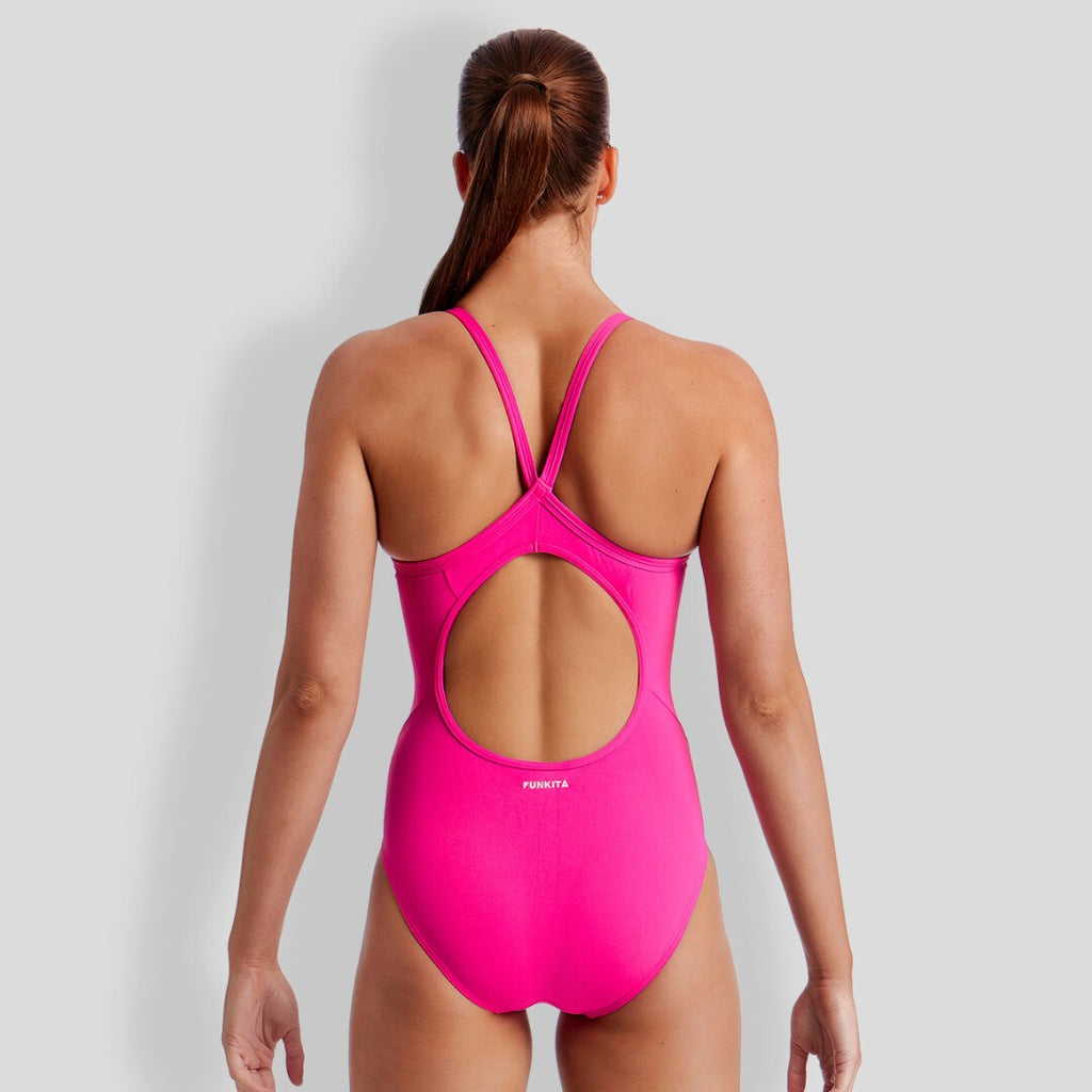 Still Pink Ladies Diamond Back One Piece