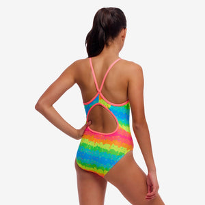 Melting Mayhem Girl's Diamond Back One Piece