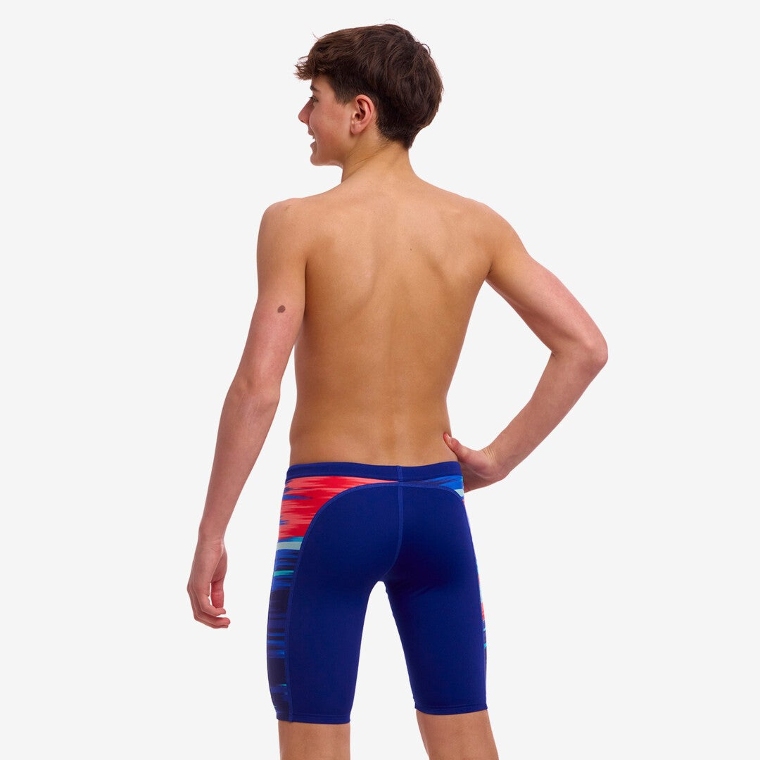 Storm At Sea Boy's Training Jammers