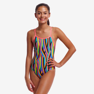 Curl Curl Girl's Single Strap One Piece