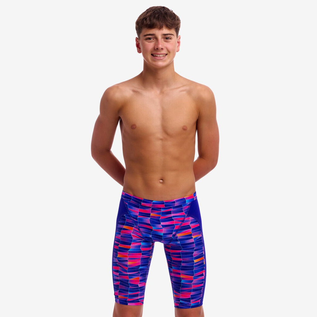 Warped Waves Boy's Training Jammers