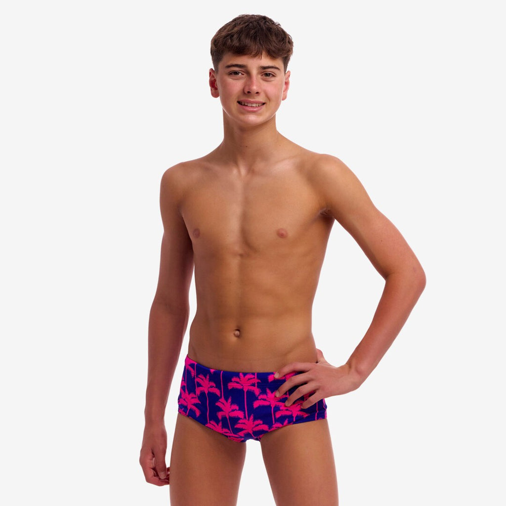 Pinky Palms Boy's Sidewinder Trunks