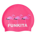 Flaming Go Gos Silicone Swimming Cap