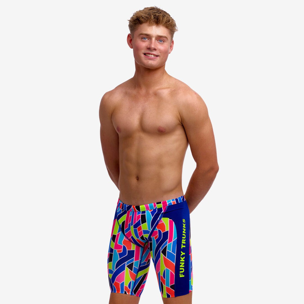 Fault Lines Boy's Training Jammers