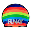 Rainbowie Silicone Swimming Cap
