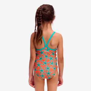 Stars Below Toddler Girl's Printed