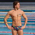 Starry Night Men's Sidewinder Trunks