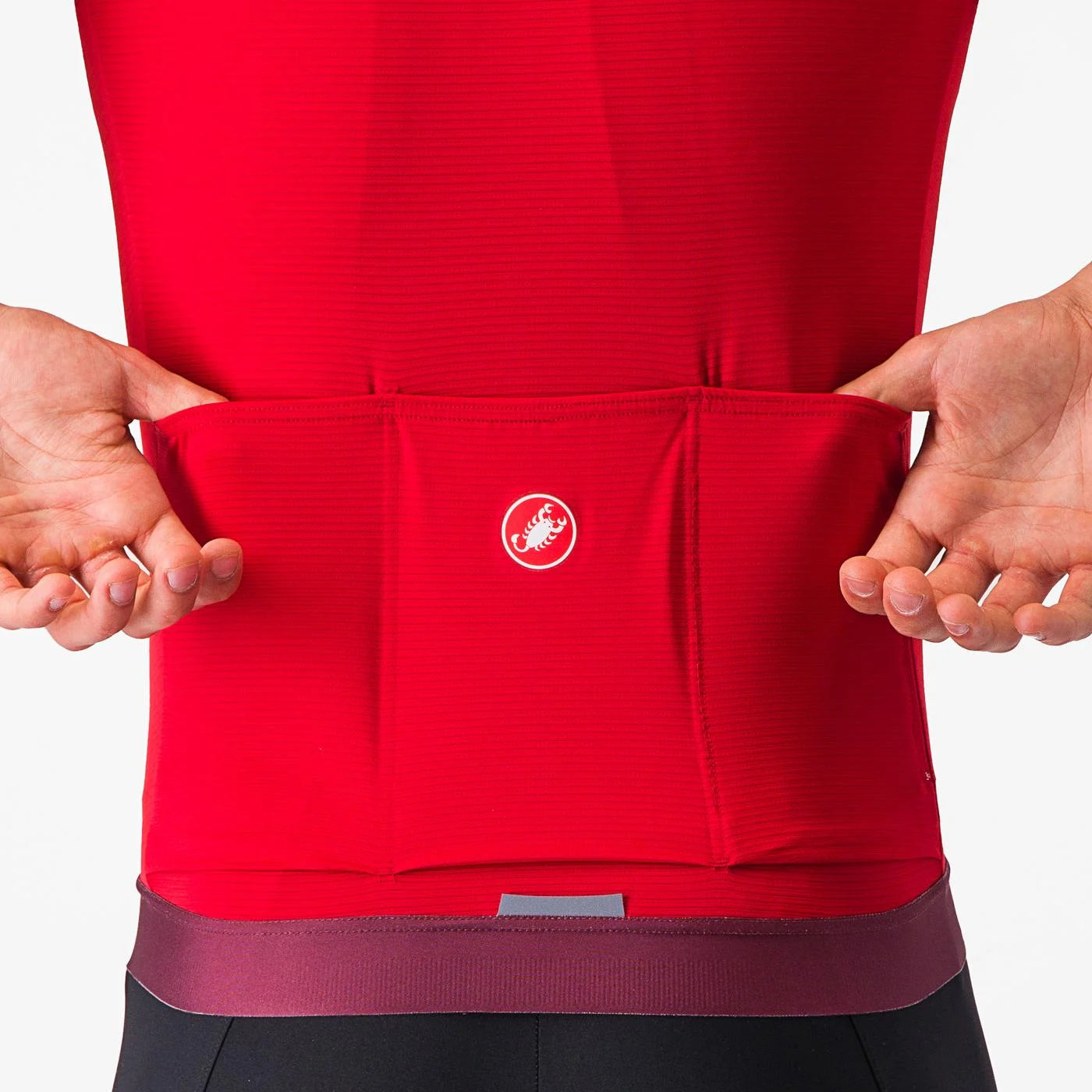 Castelli Espresso Jersey Red