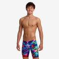 Funky Trunks Firefly Sparkle Boys' Fast Training Jammers