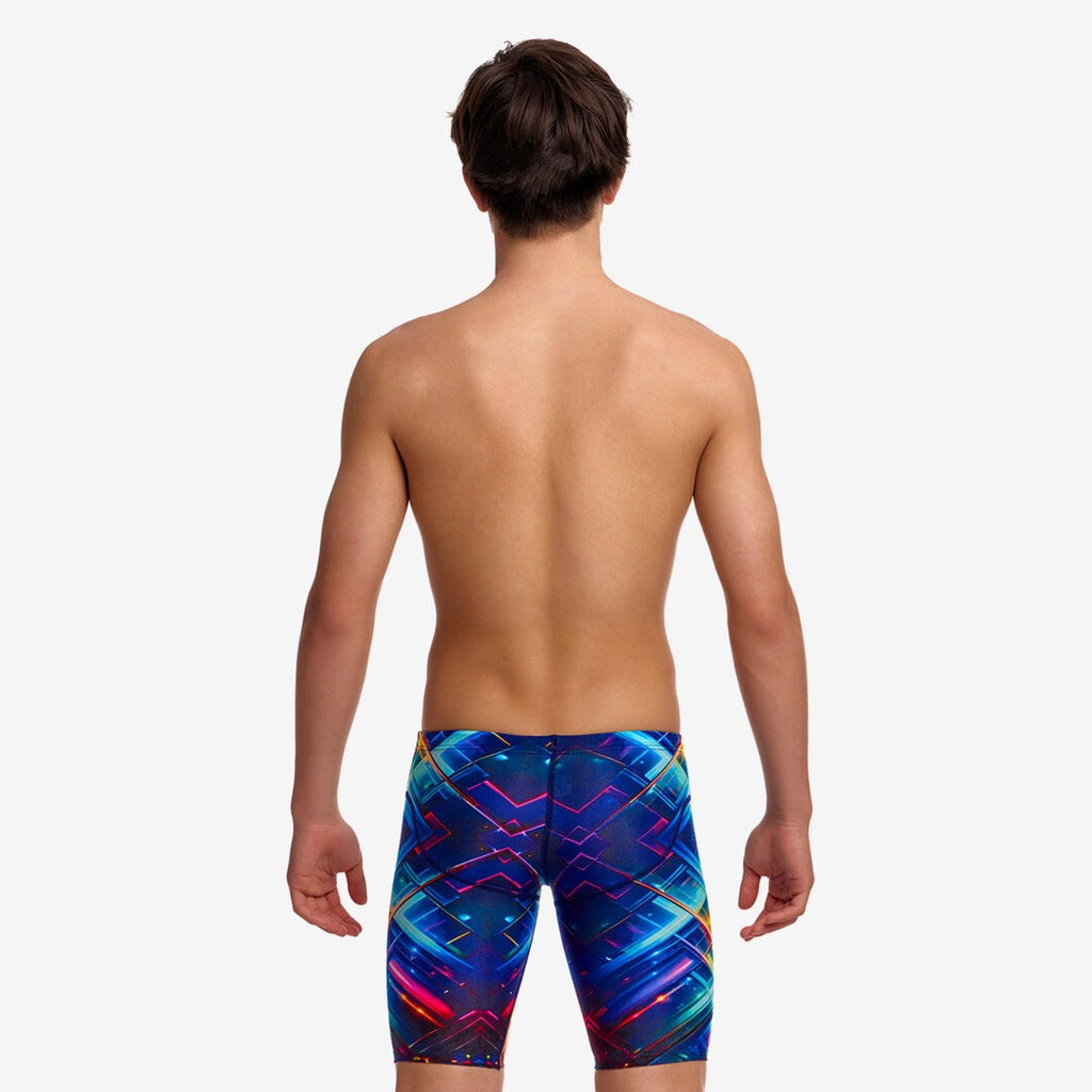 Funky Trunks Firefly Sparkle Boys' Fast Training Jammers
