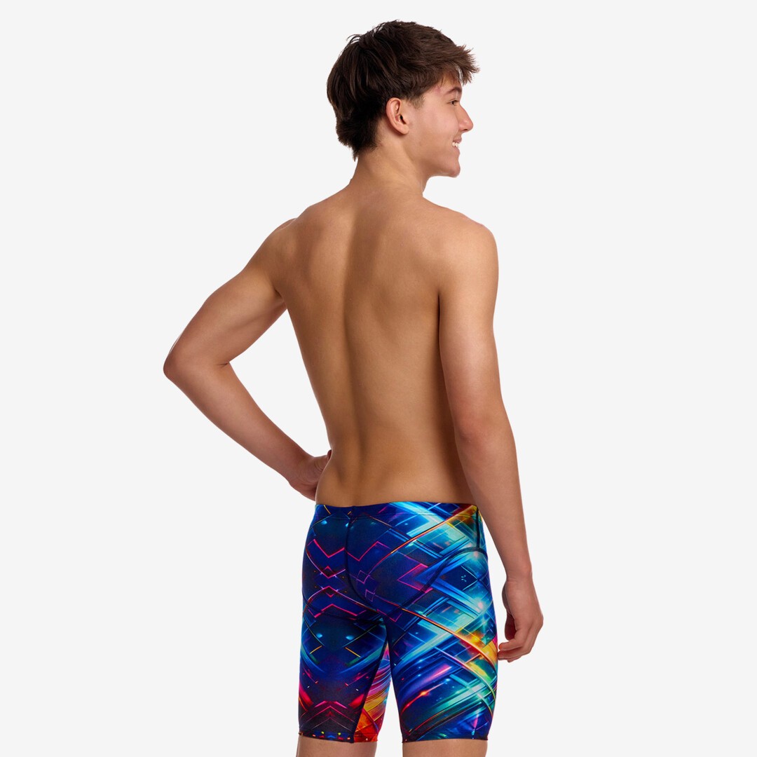 Funky Trunks Firefly Sparkle Boys' Fast Training Jammers