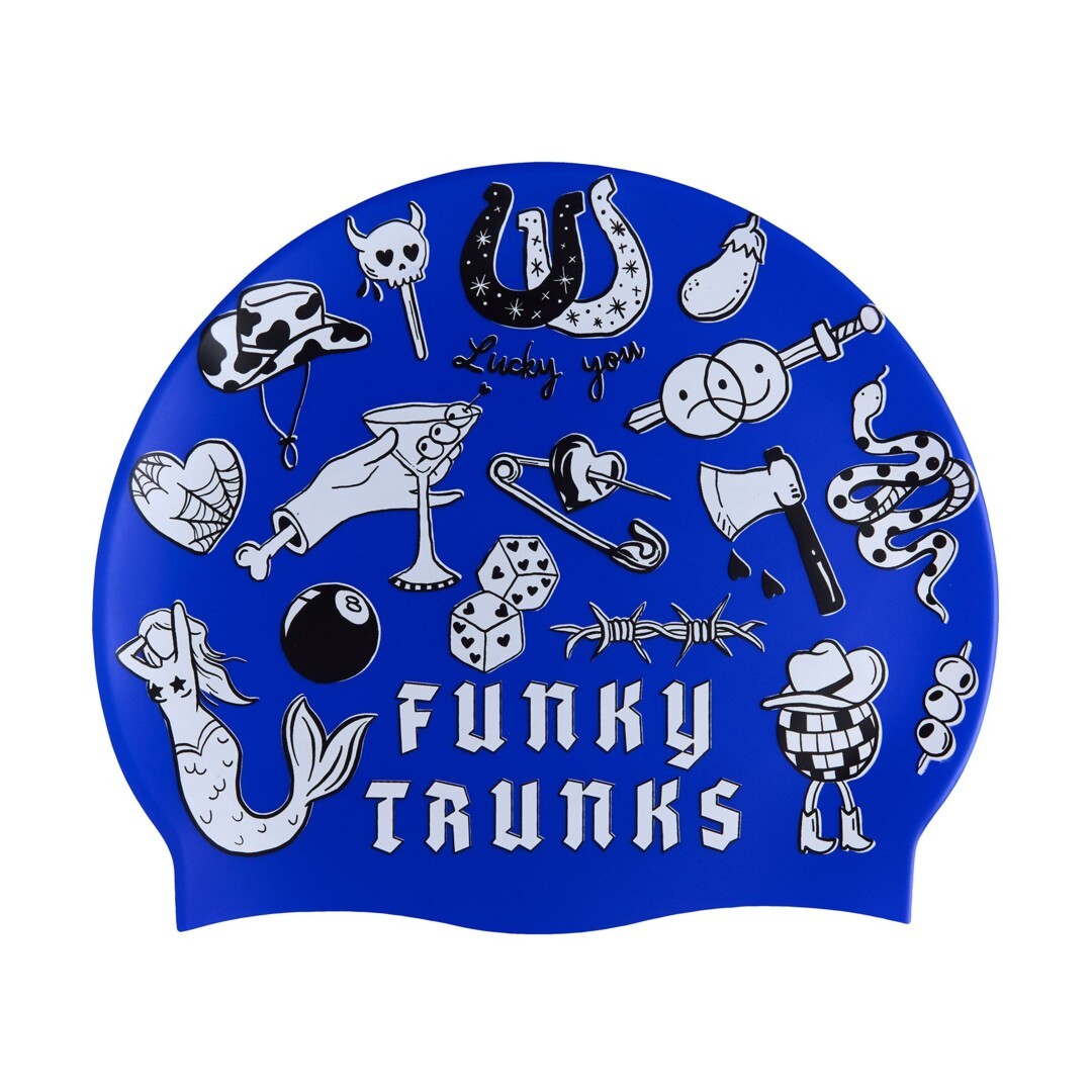 Scratchy Silicone Swimming Cap