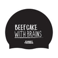 Beef Cake Silicone Swimming Cap