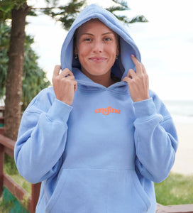 Engine - Hoodie Cornflower Blue