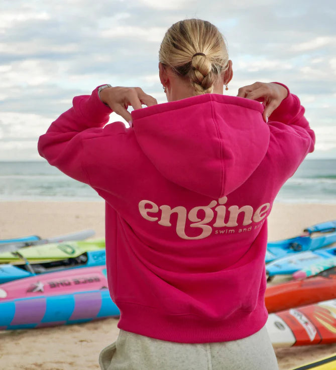 Engine - Hoodie Magenta