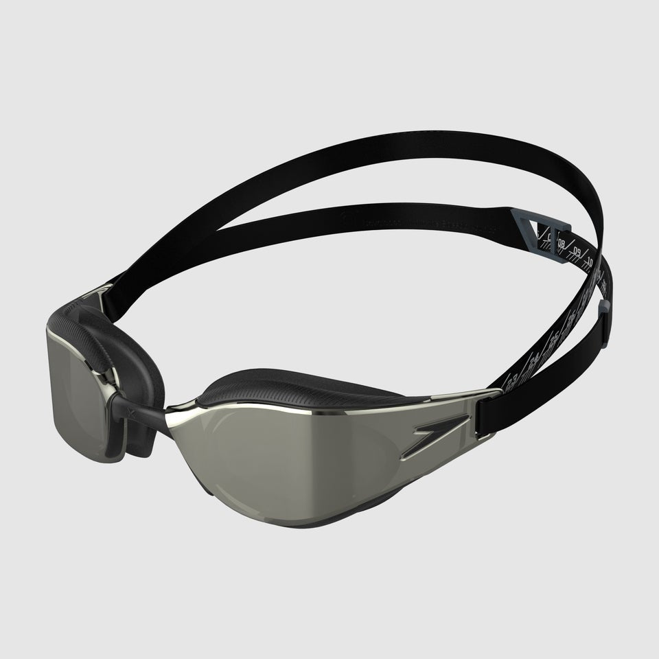 Adult Fastskin Hyper Elite Mirror Goggles Black/Silver