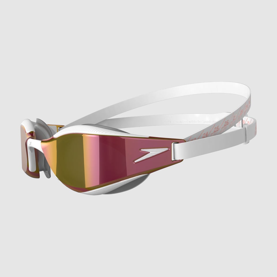 Adult Fastskin Hyper Elite Mirror Goggles White/Gold