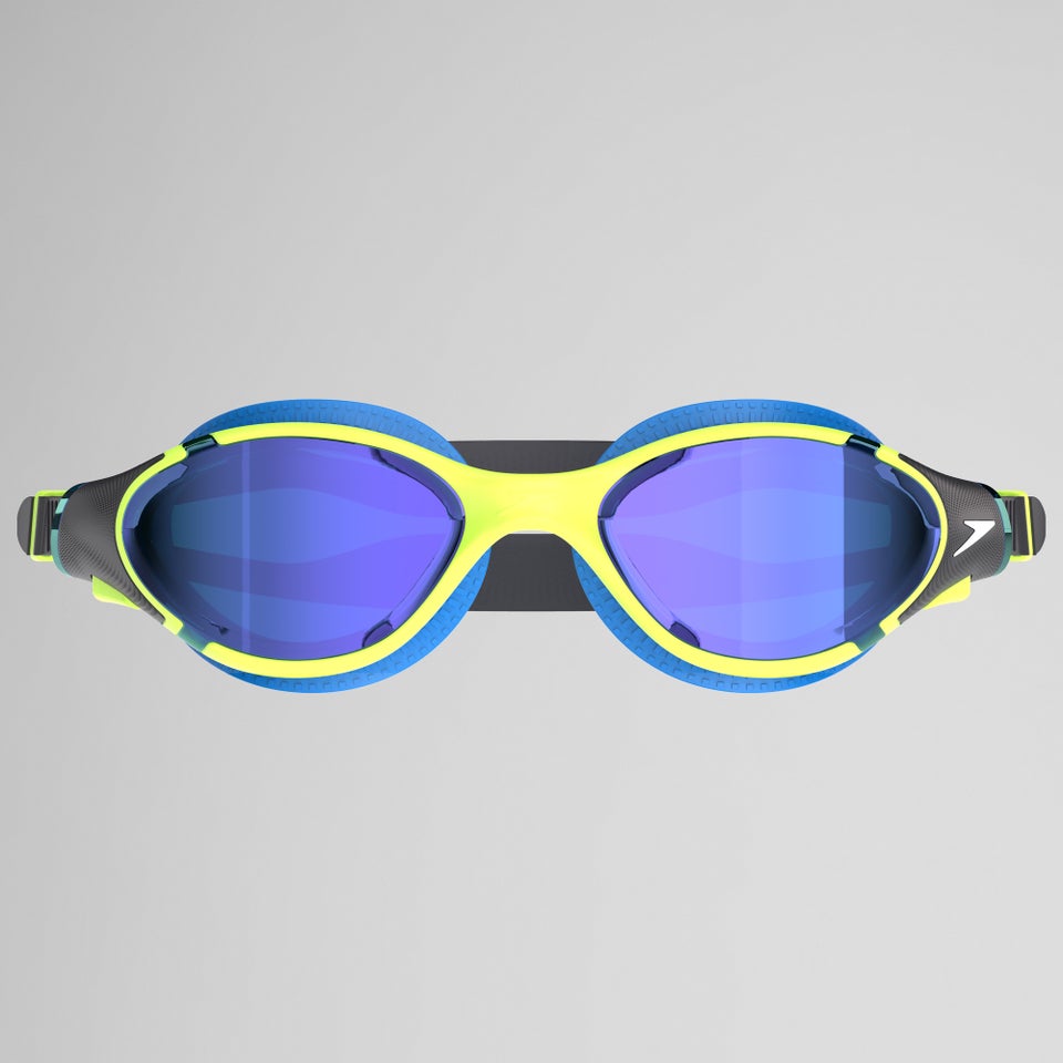Adult Biofuse 2.0 Mirrored Goggles Green/Blue