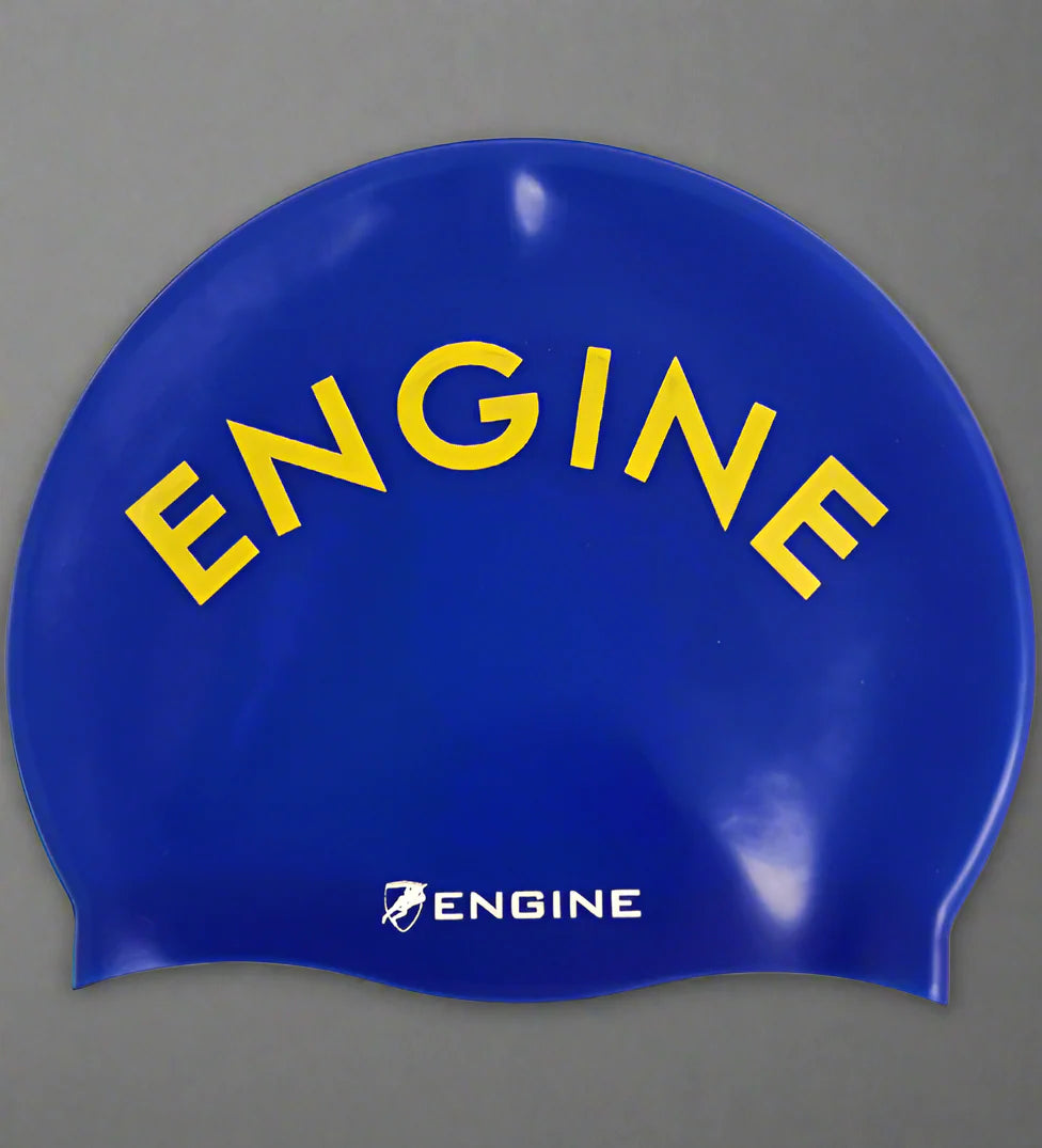 Silicone Swim Cap - Santorini Navy