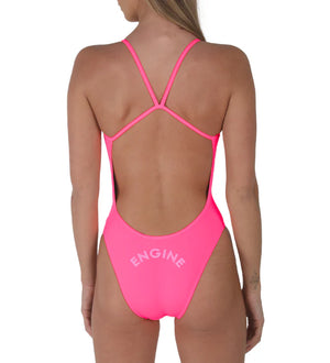 Girls Santorini Bold 1pc Wonderland Pink