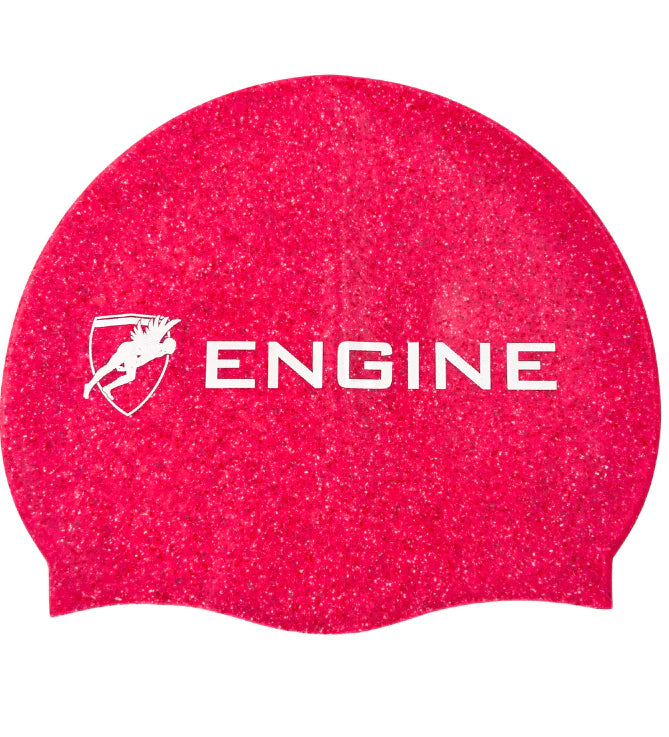 Engine Silicone Swim Cap - Galaxy Pink