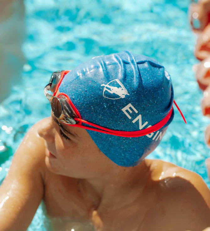 Engine Silicone Swim Cap - Galaxy