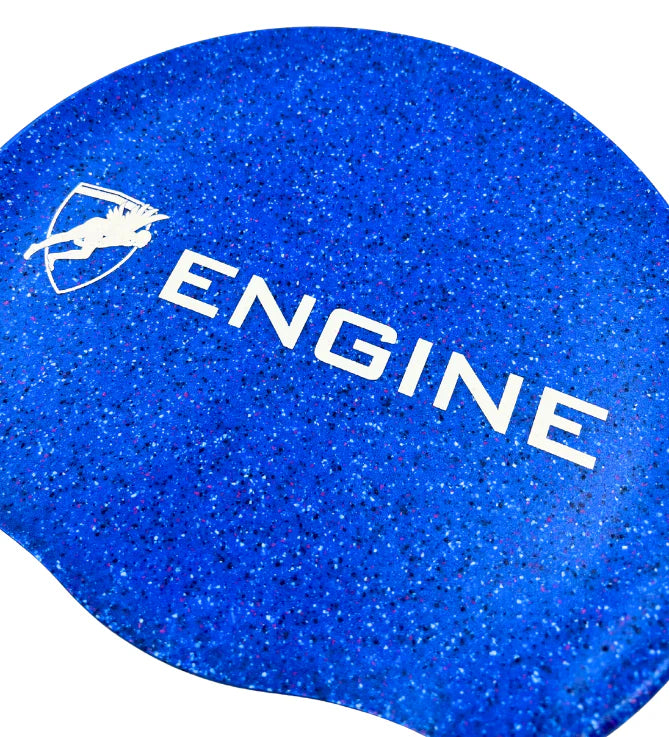 Engine Silicone Swim Cap - Galaxy