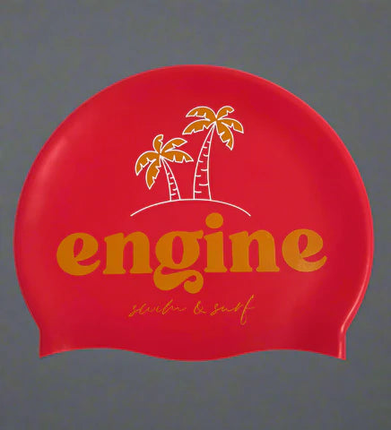 Silicone Swim Cap - Palm One Size