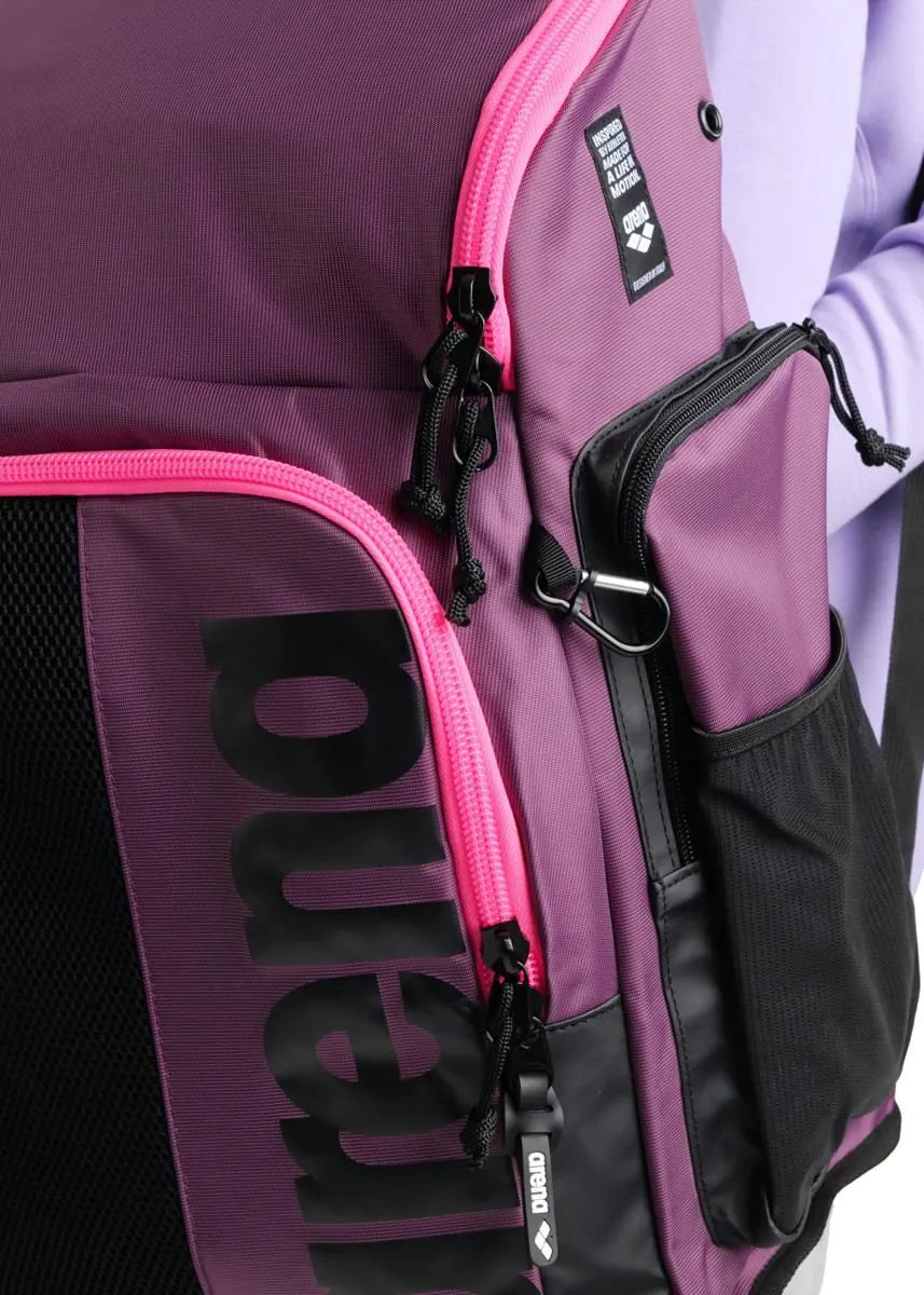 Spiky III Backpack -Plum neon Pink