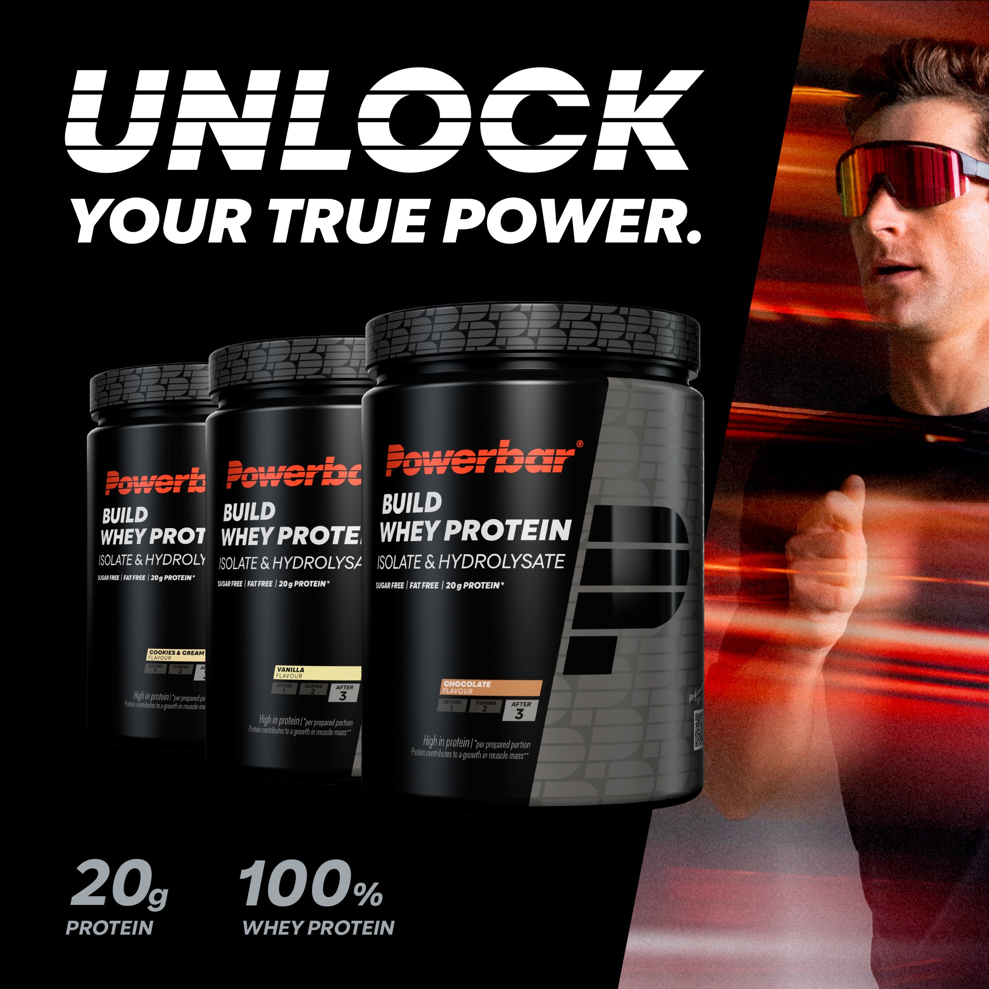 Build Whey Protein Isolate & Hydroisolate Powder