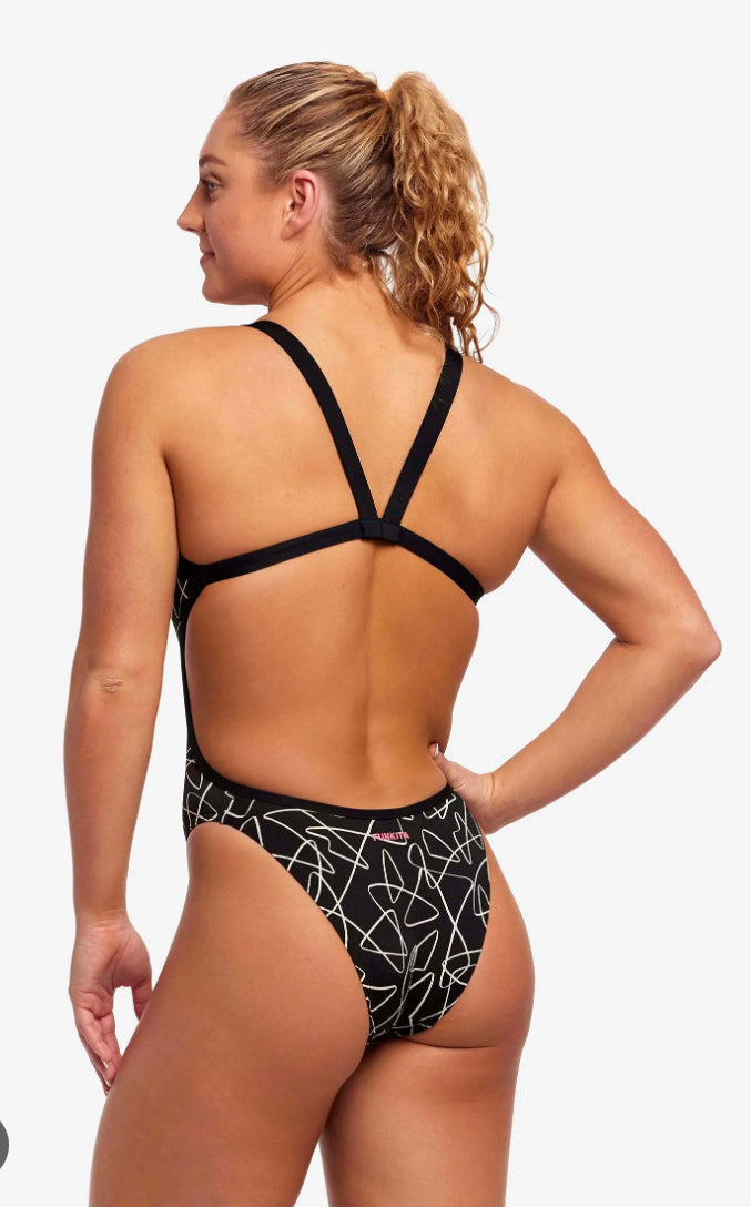 Funkita - Brace free - one piece texta mess