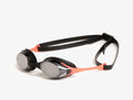 cobra mirror swipe - outdoors - silver/coral