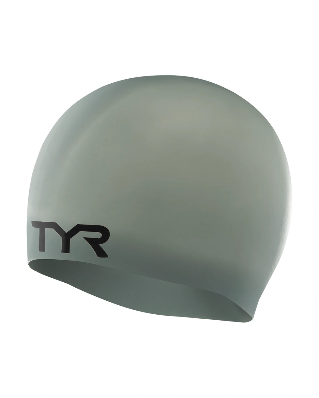 TYR Adult Silicone Wrinkle-Free Swim Cap 019 Grey