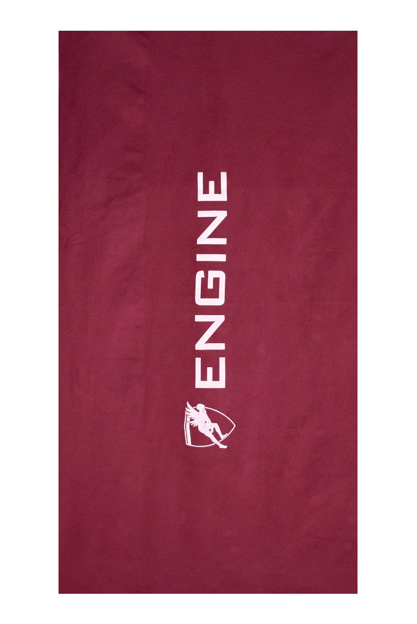 Engine - Towel in Maroon