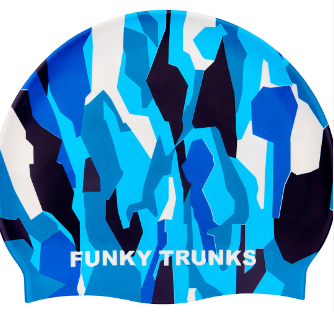 funky trunks - Chaz Michael swim cap