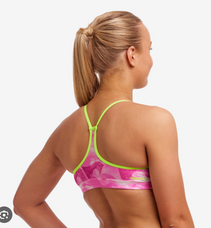 Funkita - Pink Caps Bikini top