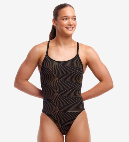 Funkita - One Piece diamond back Gold Weaver