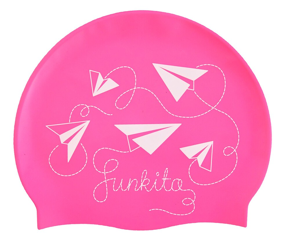 Funkita - paper pink swim cap