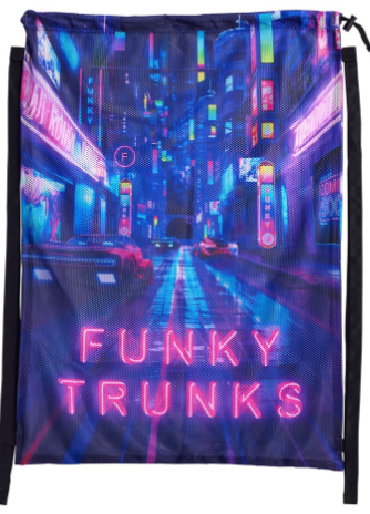 Funky Trunks - cyber city mesh bag