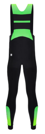 Santini fluo green bib tight
