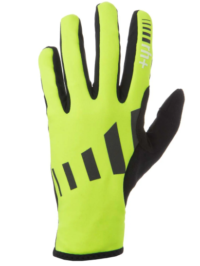 Rh+ Zero Lycra Brush gloves - Yellow fluo