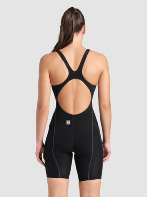 Women's Powerskin Impulso Open Back Black/Teal