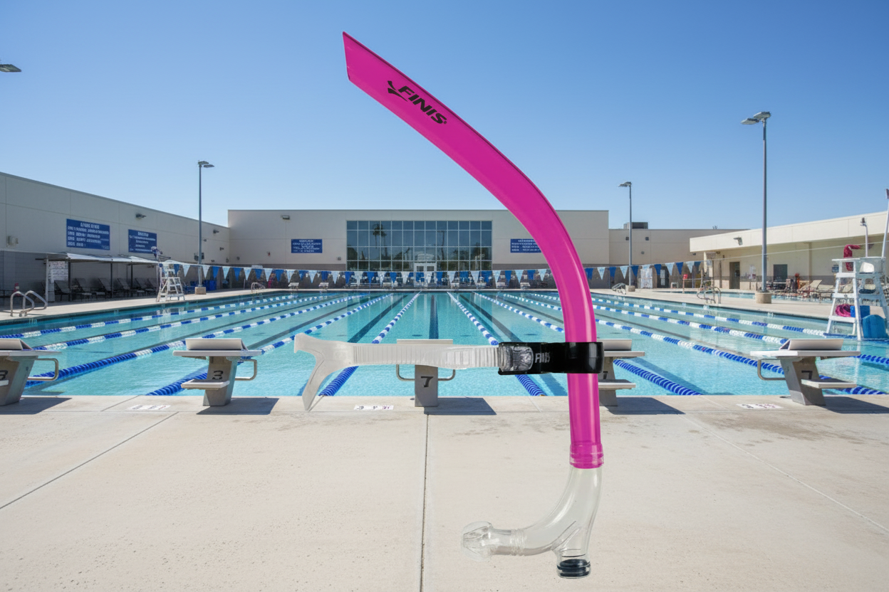 ORIGINAL SWIMMER'S SNORKEL PINK