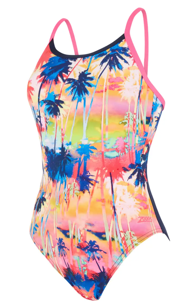 Zoggs Sunset Tri Back