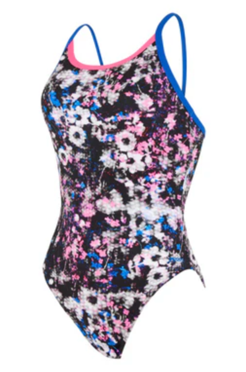 Zoggs Flowerbox Sprintback Swimsuit