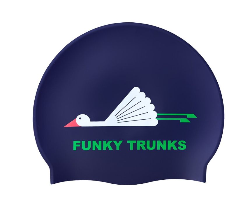 Sitting duck swim cap